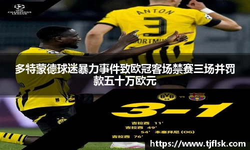 多特蒙德球迷暴力事件致欧冠客场禁赛三场并罚款五十万欧元